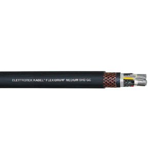 1 AWG 3C Tinned Copper Shielded EPR CPE/CR 25KV Fleximining Medium Type SHD GC Cable