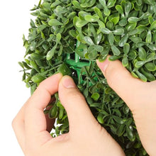36 In Artificial Topiary Bunny-Shape Boxwood Ball for Outdoor &Indoor