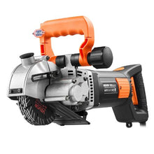 Wall Chaser 4800W 6800 RPM Concrete Groove Cutter 5 Blades Adjustable Handle