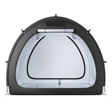 Bike Storage Tent 5+ Bikes Waterproof Outdoor Tent Ventilated Window Fiberglass Frame