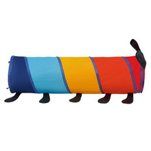 Colorful Caterpillar Play Tunnel for Kids, Pop-Up & Collapsible