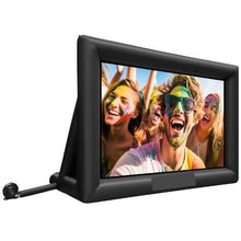 20FT Inflatable Movie Screen Outdoor Projector Screen 350W Blower Front/Rear Projection