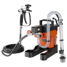 650W Airless Paint Sprayer 3000 PSI High Pressure Hose Extension Rod and Tip Sets