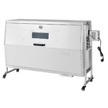 Charcoal Rotisserie Grill 38W Pig & Lamb Spit Roaster 132 LB Capacity Wheels Stainless Steel