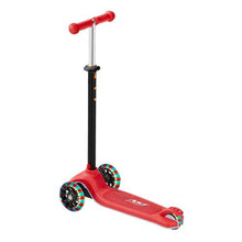 3-Wheel Kick Scooter for Kids 3+ Light-Up Wheels Adjustable Handlebar Anti-Slip Deck Lightweight Aluminum Frame (S789R)