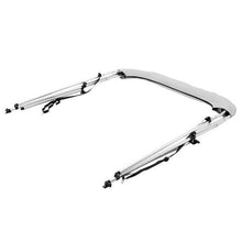 6'L x (67"-72")W x 46"H In 3 Bow Boat Bimini Tops with Aluminum Alloy Frame Waterproof