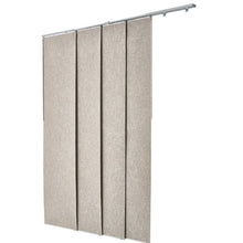 Panel Track Blinds 45.8–86" W Up to 96" H Vertical Blackout Blinds (Brown)
