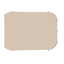 Sun Shade Sail Canopy Covers 5.51 x 4.23 ft 300D Oxford Fabric (Pack of 3) Beige
