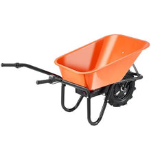Electric Wheelbarrow 500W – 330 lbs Capacity 5 Cu Ft Garden Dump Cart