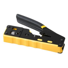 RJ45/RJ11/RJ12 Crimping Tool Kit 4/6/8-Pin 50 Connectors & Boots Cable Tester