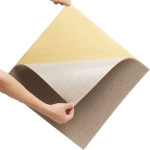 18 x 18  Squares Self Adhesive Carpet Floor Tile for  Living Room and Bedroom SS-FTDT471-1818-10