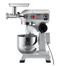 Commercial Stand Mixer 20 Qt 1100W 3-Speed Food Mixer with Meat Grinder Dough Hook & Whisk