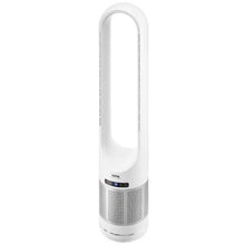 Bladeless Tower Fan, 15.4ft/s Velocity, 80° Oscillation, 8 Speeds, H13 HEPA Filtration, Remote Control & Air Purification Mode