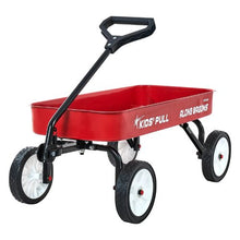 39 Inch Pull-Along Wagon Supports up to 176 lbs for Kids