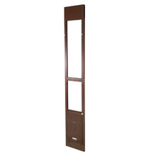 75-81 Inch Dog Door for Sliding Glass Door Adjustable Height for Renters