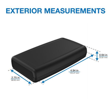 Mother Board Fixing Storage Box Black ,Hand Held Enclosure With Removable End Panel H65BK