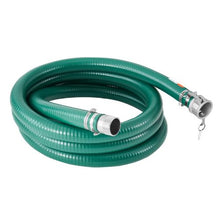 Suction Hose Kit for Water Pump - 2" x 50 ft Blue Backwash Hose 20 ft Green Suction Hose Steel Strainer Camlocks & Clamps | Multi-Purpose Use