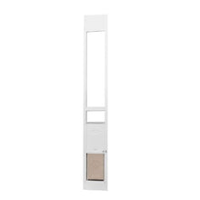 8 1/4" x 12 1/4" Dog Door for Sliding Glass Door for Sliding Doors with Hinge Structure Flap for Small-Sized Dogs