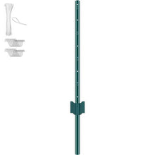 T-Post Heavy Duty Metal Fence Post 10-6ft (Pack of 10)