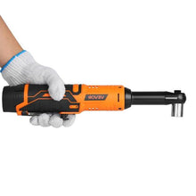 3/8 Inch Cordless Ratchet Wrench with Two Batteries Charger Sockets Adaptor and Extension Bar