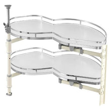 31 X 15 Inch 2 Tier Pull Out Cabinet Organizer Soft Close Slide Out Drawer for Kitchen DG-668R