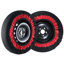 Extra Large Snow Tire Socks with Elastic Straps (2-Pack)