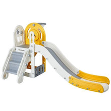 Toddler Slide with Hoop and Storage – Indoor/Outdoor for Kids
