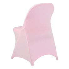 50PCS Pink Stretch Spandex Chair Covers Washable Slipcovers for Dining & Events