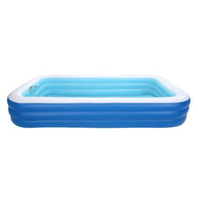 118 x 67 x 20 Inch Inflatable Pool – Large Family Swim Pool for Kids & Adults Indoor Outdoor with Repair Kit