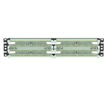 Pan-Punch 48 Ports Punchdown Base with Mount Rack Electric Ivory P110B1004R2Y