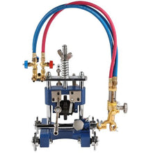 Manual Pipe Cutting Machine with 82-in Chain and Portable Torch Beveling Gas Cutter