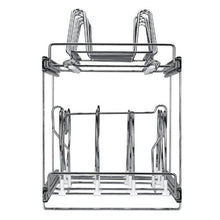 12 Inch Pan and Pot Rack 2-Tier Expandable Pull Out Under Cabinet Organizer for Kitchen LX-C9285