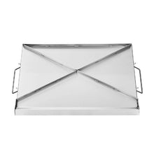 23x16 inch Stainless Steel Griddle for Camping Tailgating Party