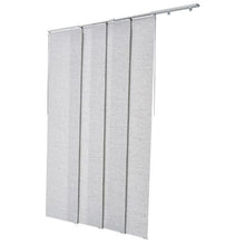 Panel Track Blinds 45.8–86" W Up to 96" H Adjustable Vertical Blinds (Gray)