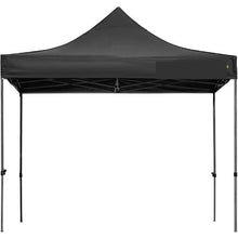 10x10 Ft Pop-Up Canopy Tent Instant Gazebo with Removable Sidewalls & Wheeled Bag UV & Waterproof Outdoor Shelter for Party Garden Backyard (Black)