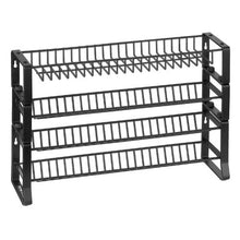 15.8x10.7 in" Detachable Spice Rack Organizer for Cabinet - 4-Tier Stackable Seasoning Storage Spice Jars Holder for Kitchen Pantry & Countertop