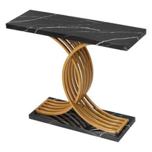 39 In Modern Gold Console Table for home
