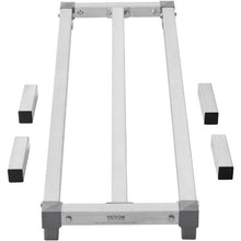 48 In Aluminum Dunnage Rack 1000 lbs Capacity – All-Welded, for Restaurants, Kitchens and Garages ( Assembled Type)
