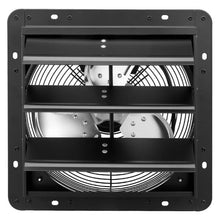 12-Inch Shutter Exhaust Fan with Variable Speed Control & Automatic Louvers for Garage & Greenhouse