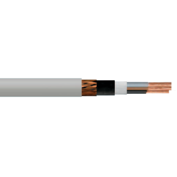 1 AWG 3C Bare Copper Braid Shielded PVC Gaalflex VFD FG7(O)CR 0.6/1KV Low Voltage Cable
