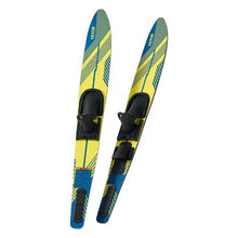 59" Adult Water Skis – Combo Skis with Adjustable Bindings & Rear Toe Plate Up to 300 lbs