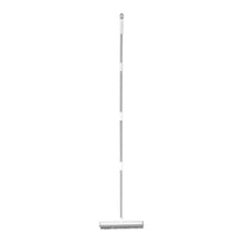 Pet Hair Removal Broom with Adjustable Handle & Built-in Squeegee for Furniture & Floors