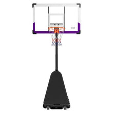 10 ft Adjustable Basketball Stand with 48" Backboard for Kids Adults in Schools Parks