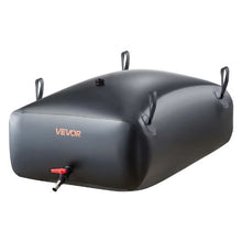 87.2 Gallon Collapsible Water Storage Bladder Leakproof 1000D PVC Water Tank for Camping RV Garden & Emergency Use (Black)