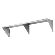 18 X 72 In Stainless Steel Shelf Wall Mounted Floating Shelving with Brackets for Kitchen WMS1872