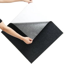 24 x 24  Peel and Stick Carpet Tiles – Self-Adhesive Soft Padded Squares for Easy DIY Installation in Bedroom & Living Room (Black15 Pcs)