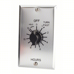 125V AC Spring Wound Timer Wall Plate Included C512HH