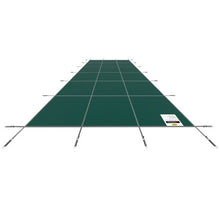20x40 ft Inground Pool Safety Cover Mesh Winter Cover (Green)