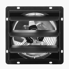 12-Inch Shutter Exhaust Fan 1500 CFM EC Motor with Smart Temperature Control for Garage Shed & Greenhouse