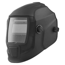 Auto Darkening Welding Hood – True Color Solar Powered Welding Helmet with 2 Arc Sensors for TIG MIG ARC Welding (Matte Black)